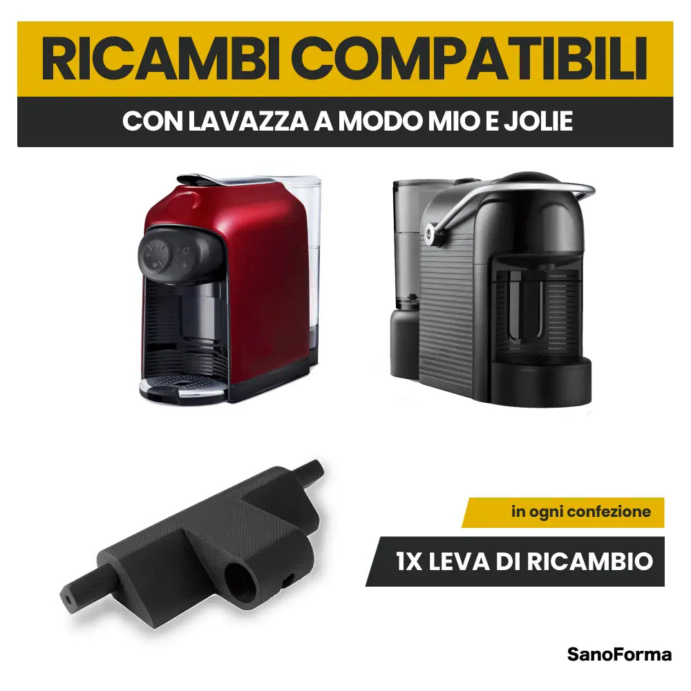 Leva di Ricambio Compatibile con Lavazza A Modo Mio / Jolie - Ricambi
