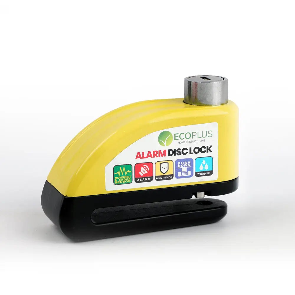 Bloccadisco Moto con Allarme 110 dB Lucchetto Antifurto Impermeabile con Sensore Movimento - Accessori Moto