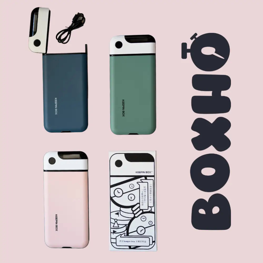 Boxho Custodia Anti-Distrazione con Timer Scatola Detox per Smartphone - Accessori Persona
