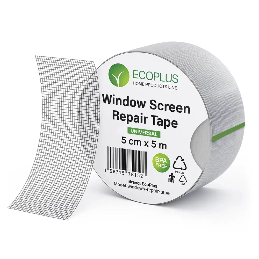 Nastro Ripara Zanzariere Adesivo in Fibra di Vetro per Riparazioni Immediate - Accessori Casa