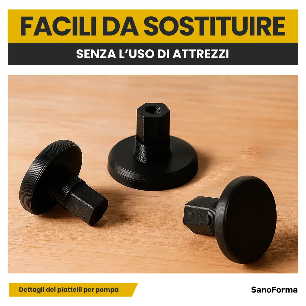 Piattelli Pompa Fiamma Aqua 8 Set 3 Pezzi Compatibili per Pompa Acqua - Ricambi