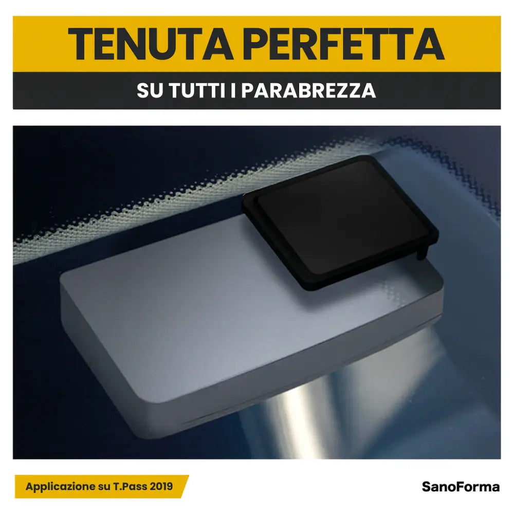 Supporto Universale per T.pass per auto 2 Pezzi Clip di supporto Nero - Accessori Auto