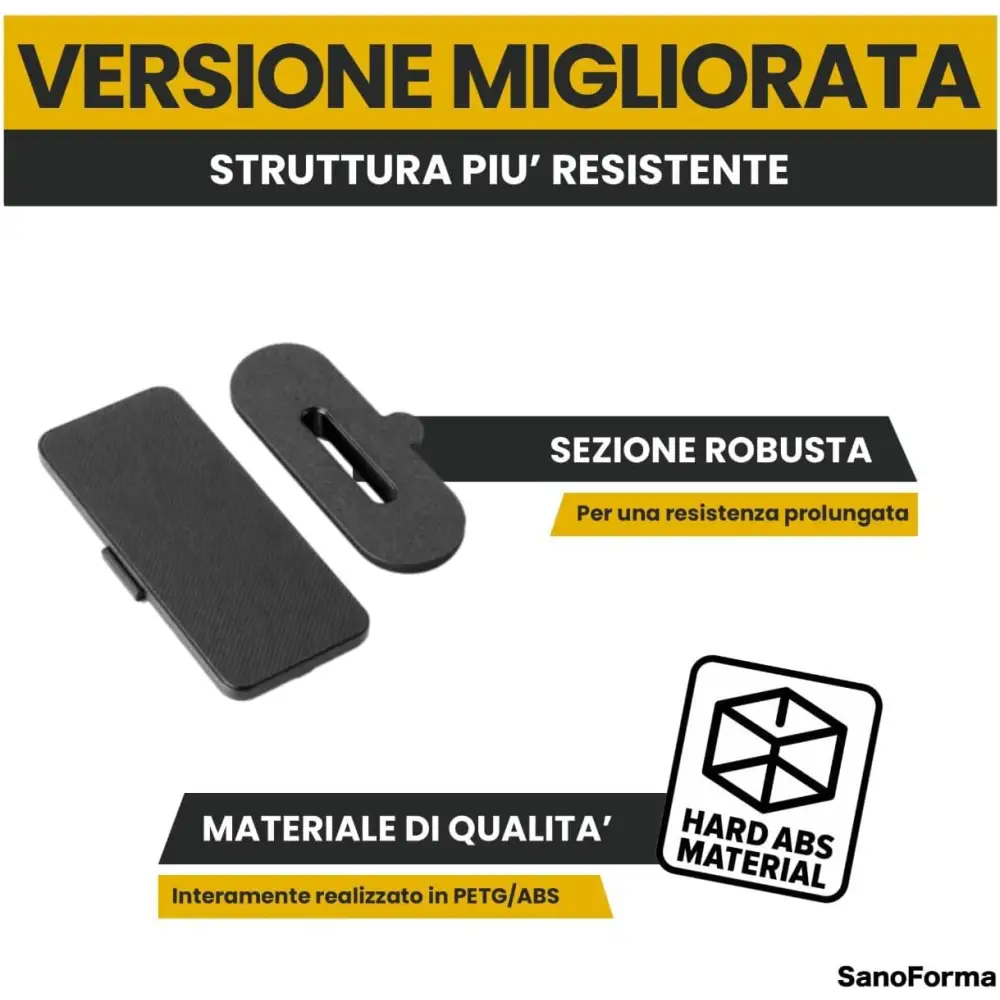 Tappi Paraspifferi Portiera Invernali Compatibili con Citroën Ami Opel E-Rocks e Fiat Topolino – Set per 2 Portiere (4